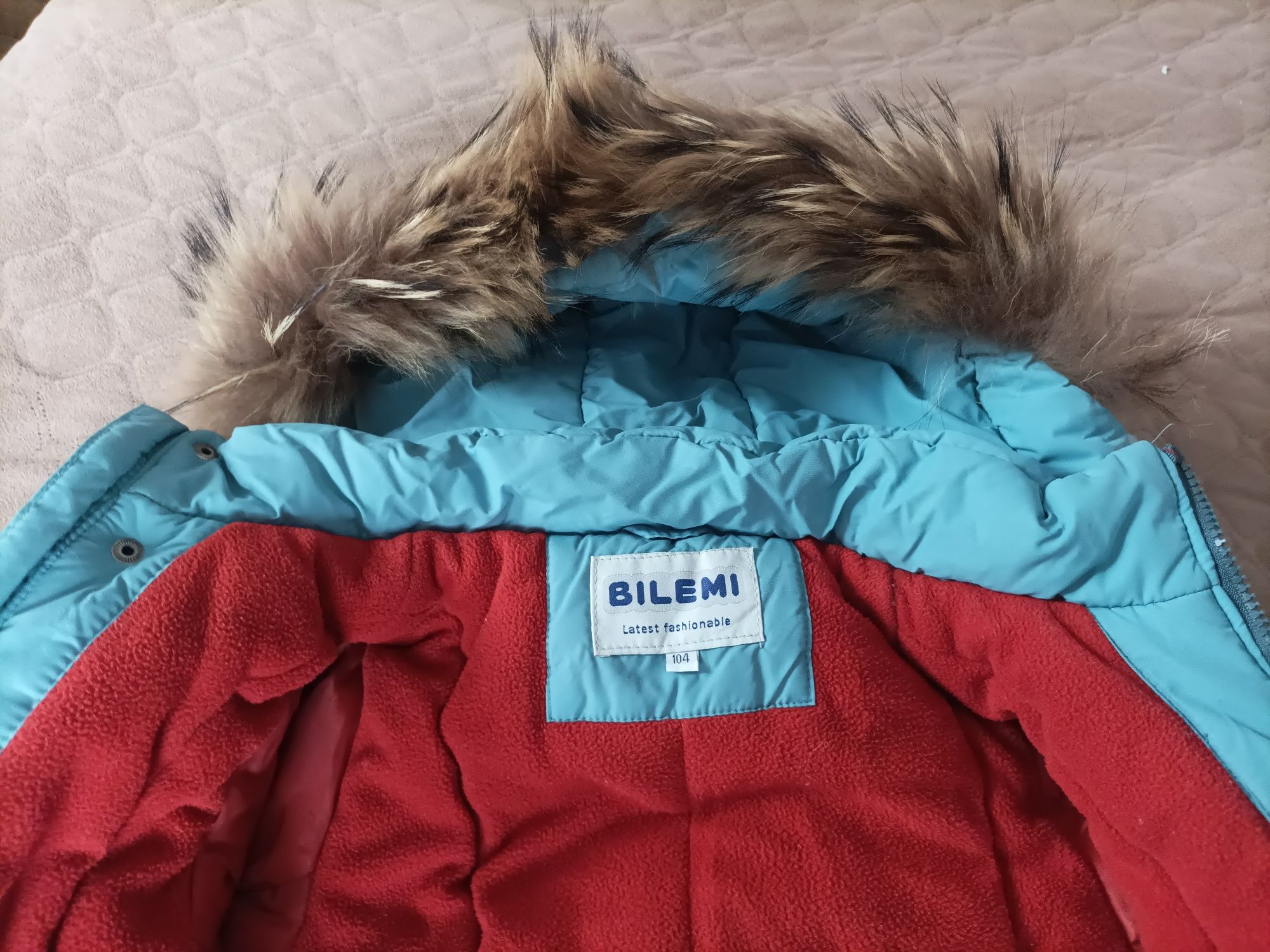 Дитяча зимова куртка і комбінезон на ріст 104 см