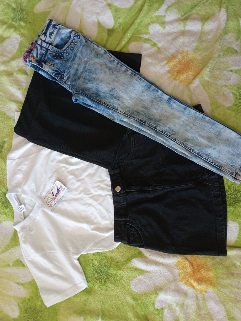 Школьная форма пакет одежды для девочки джинсы юбка платье