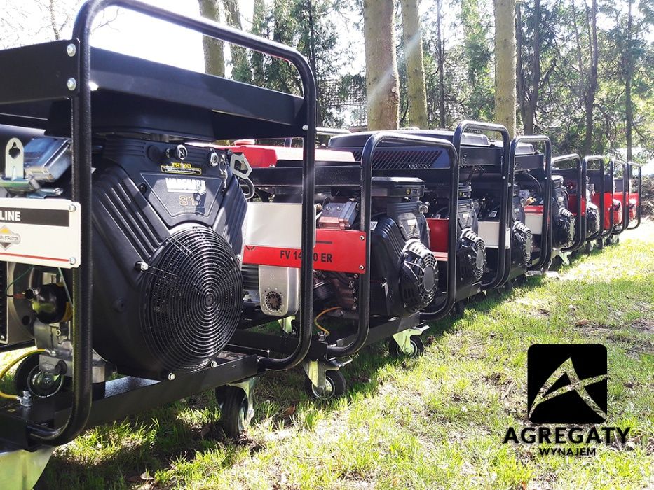 Agregat prądotwórczy, agregat tynkarski, generator prądu, Honda, Fogo