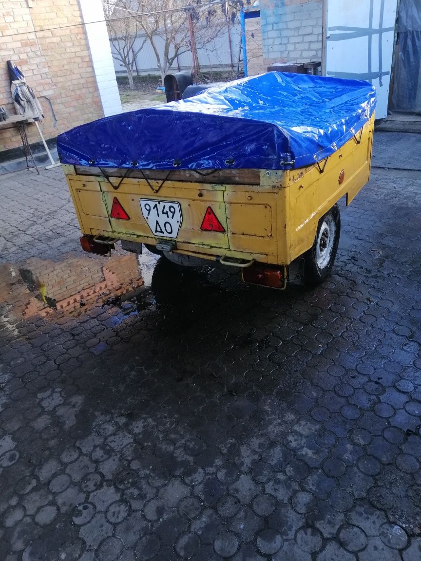 Прицеп усиленный маз 8114