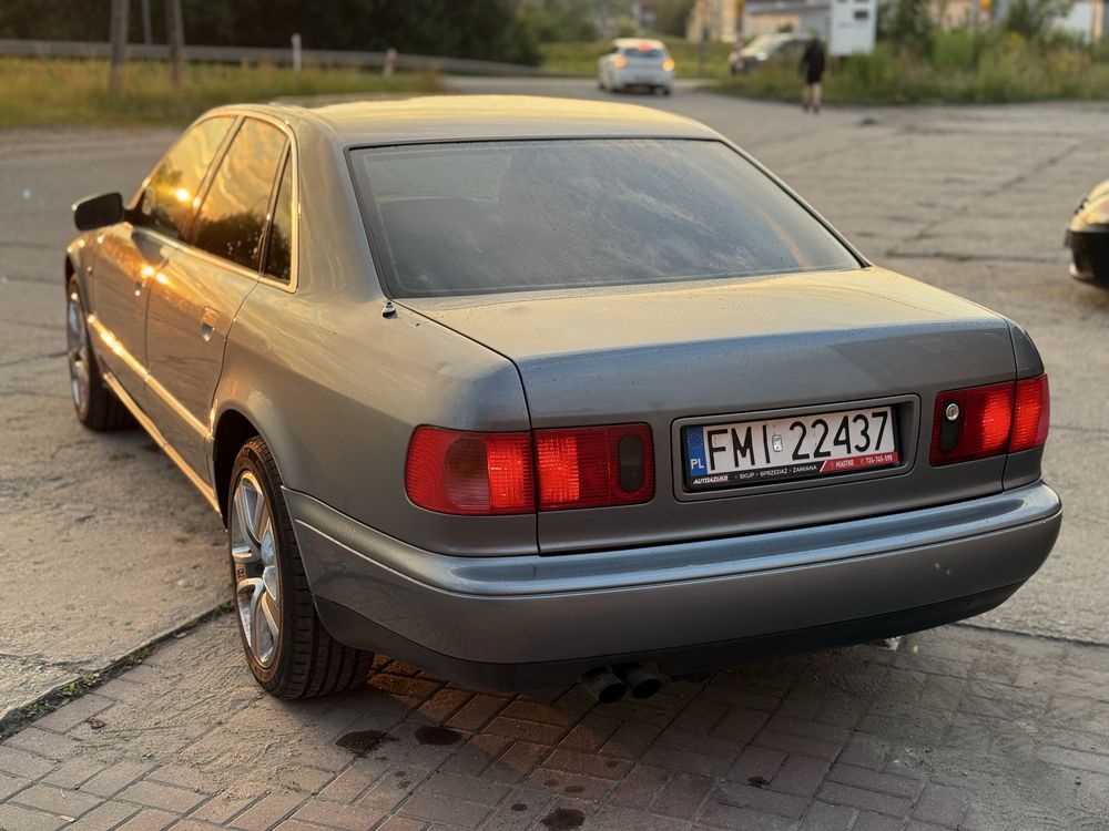 Audi A8 D2 3.7 V8 LPG QUATTRO 230 KM Szyberdach ALU xenon SKÓRA HAK