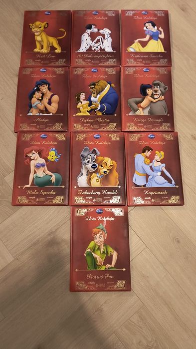 Sprzedam Złota kolekcja bajek Disneya 10 książek