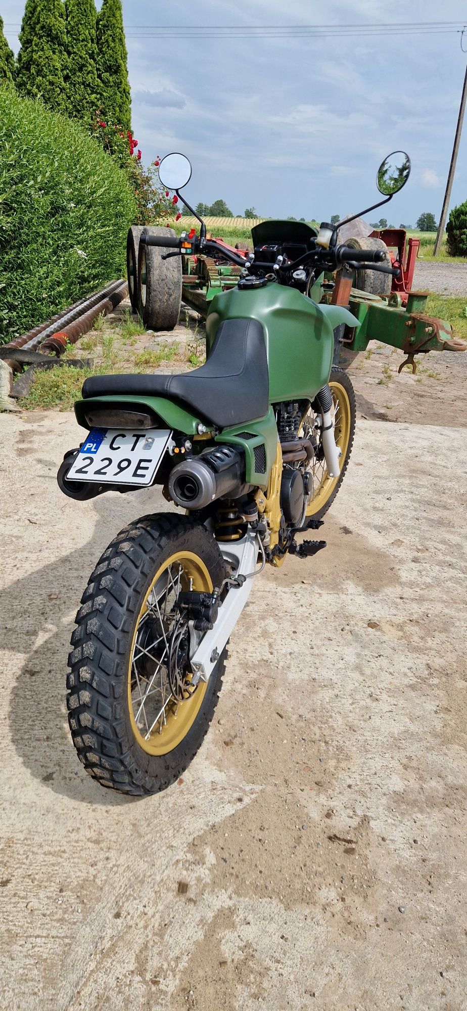 Honda nx 650 dominator 1992 kat. A2 scrambler enduro cross klr xr wr