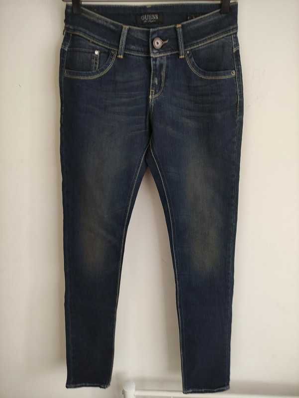 GUESS Nicole spodnie Skinny jeansy Denim
