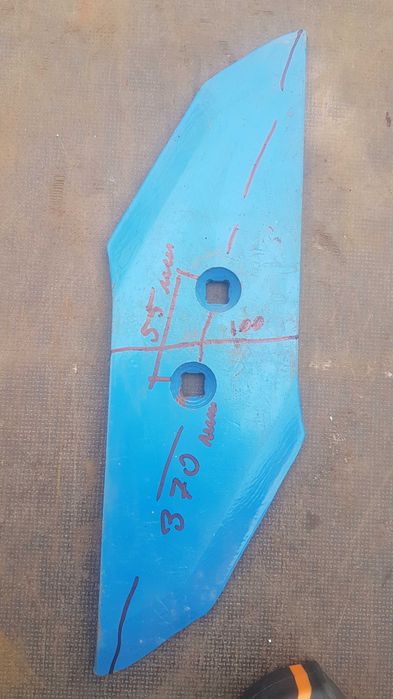 Dłuto, płoza ,lemiesz, pierś,odkładnica, lemken