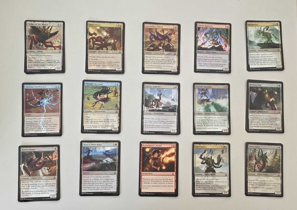 Lote 121 Cartas Magic The Gathering
