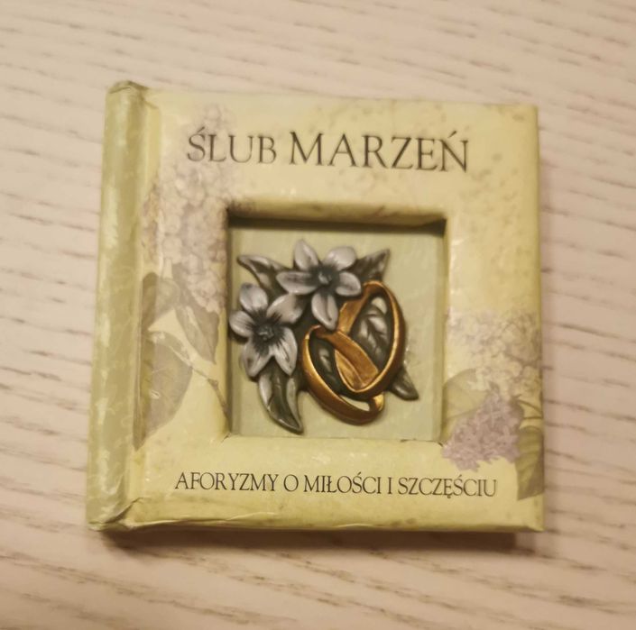 Ślub marzeń Aforyzmy o miłości i szczęściu mini książeczka