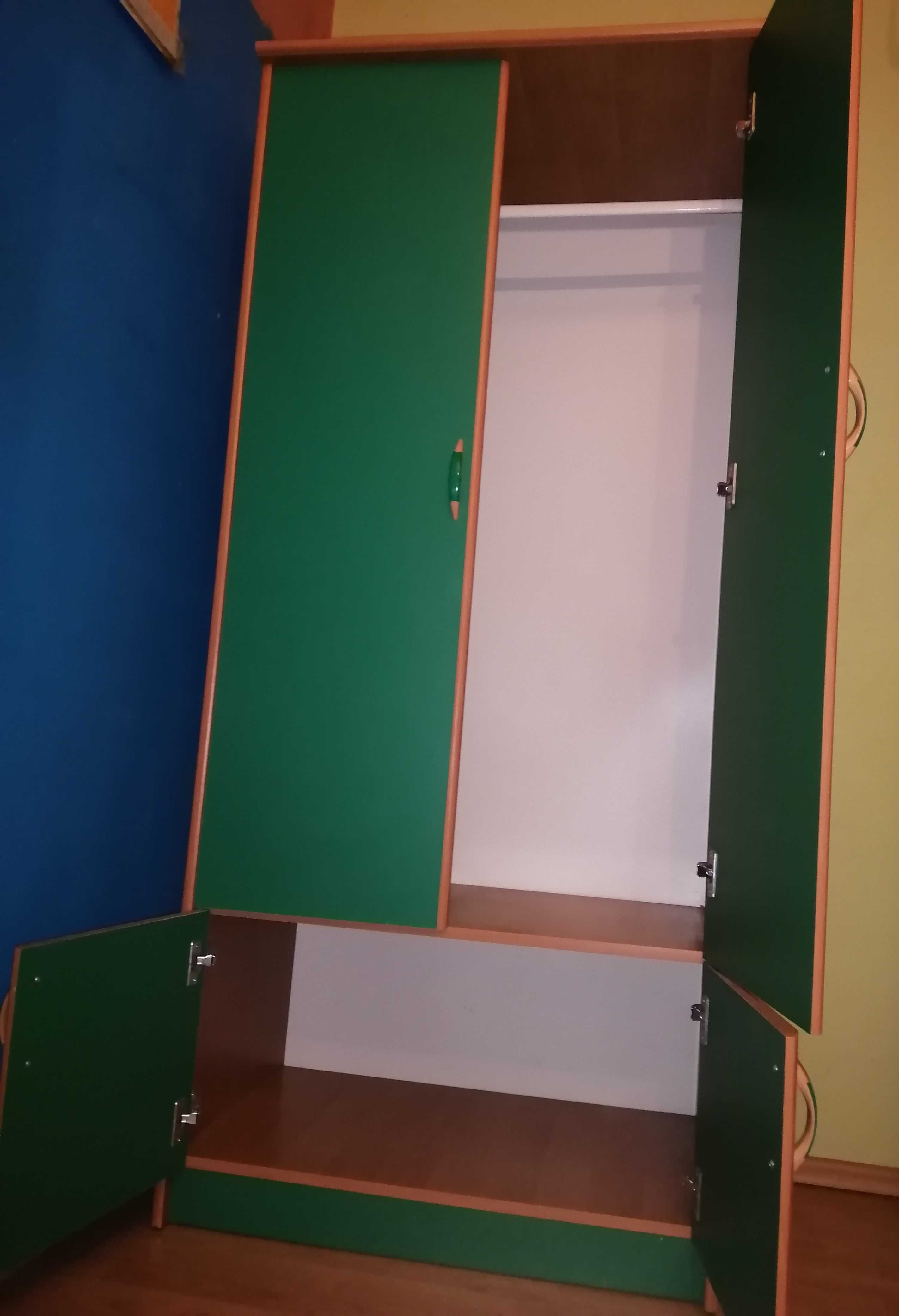 szafa młodzieżowa zielona