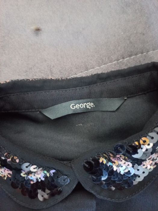 Koszula dziewczęca czarna