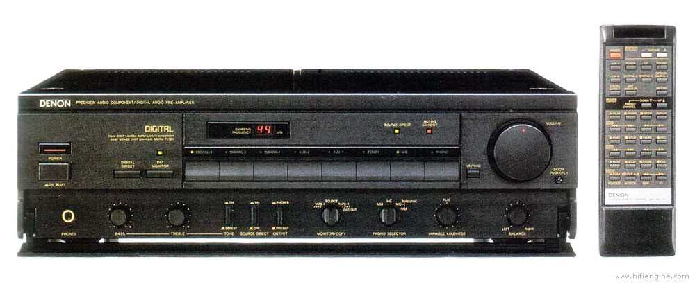 Denon DAP 2500A, Pré Amplificador