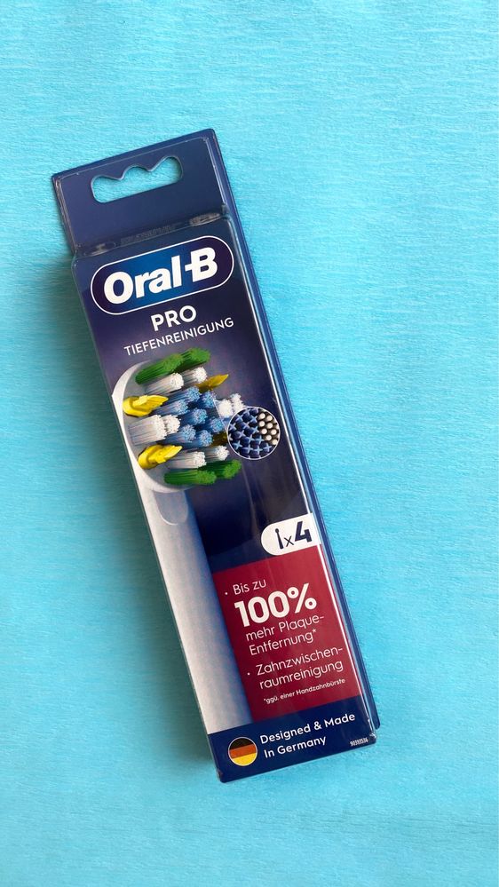 Насадки змінні Oral-B Pro Cross Action та дитячі  Німеччина