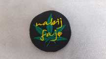 Naszywka, nabij faję, Marihuana, hip hop, skate, nowa, reagee