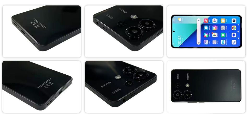 Смартфон Xiaomi Redmi Note 13 8/256Gb Midnight Black новые запечатаные