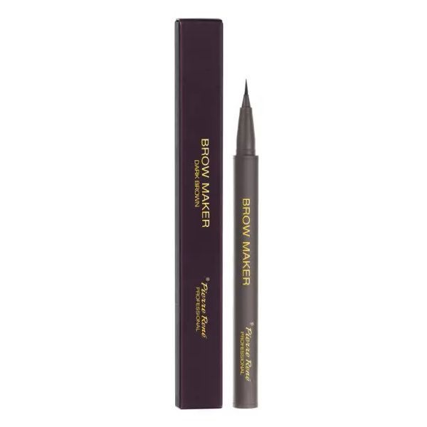 Pierre Rene Brow Maker pisak do brwi Dark Brown 0.5g