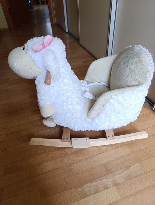 Owieczka/konik na biegunach bujak