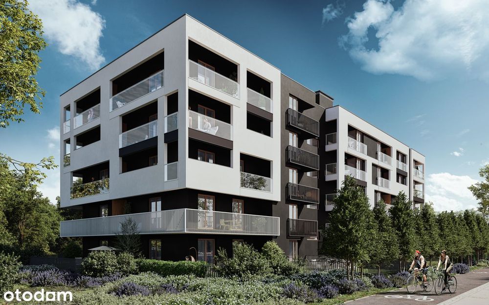 2-pokojowe mieszkanie 40m2 + loggia Bez Prowizji