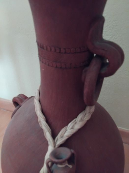 Jarrao rústico de barro