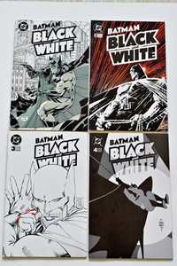 BATMAN Black&White 1996, komplet 1-4, wyd. oryg. USA