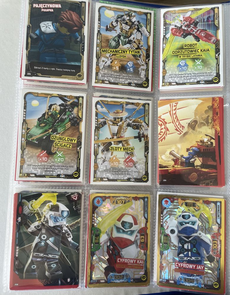 Karty Lego Ninjago Tcg5 Seria 5 75 kart