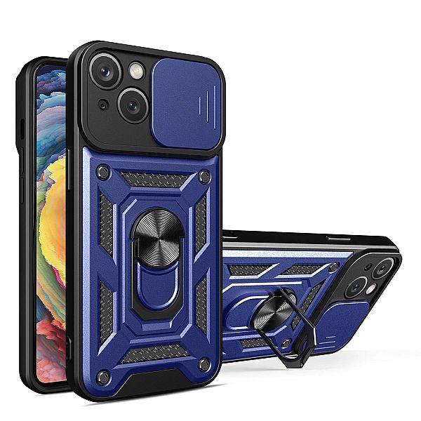 Hybrid Armor Camshield etui iPhone 14 Plus pancerny pokrowiec z osłoną