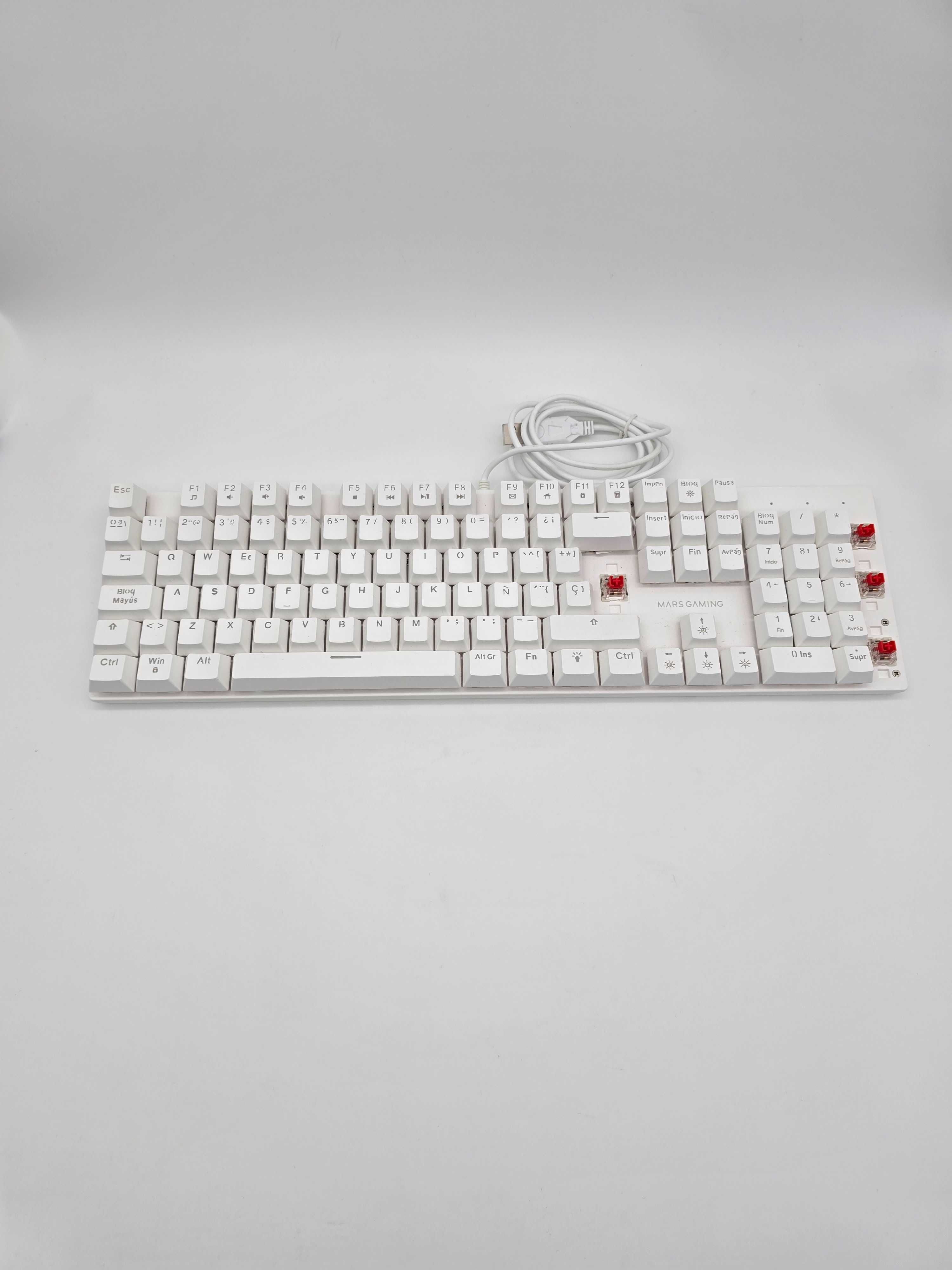 Klawiatura mechaniczna Mars Gaming MK422W-brak paru przycisków