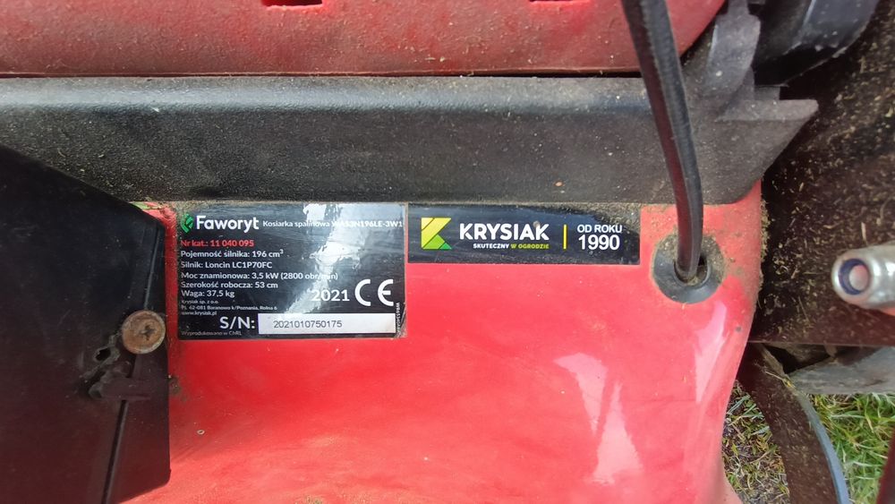 Kosiarka z napędem