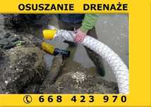 Profesjonalny Drenaż Odwodnienie Minikoparką z Gwarancją 3 letnią!