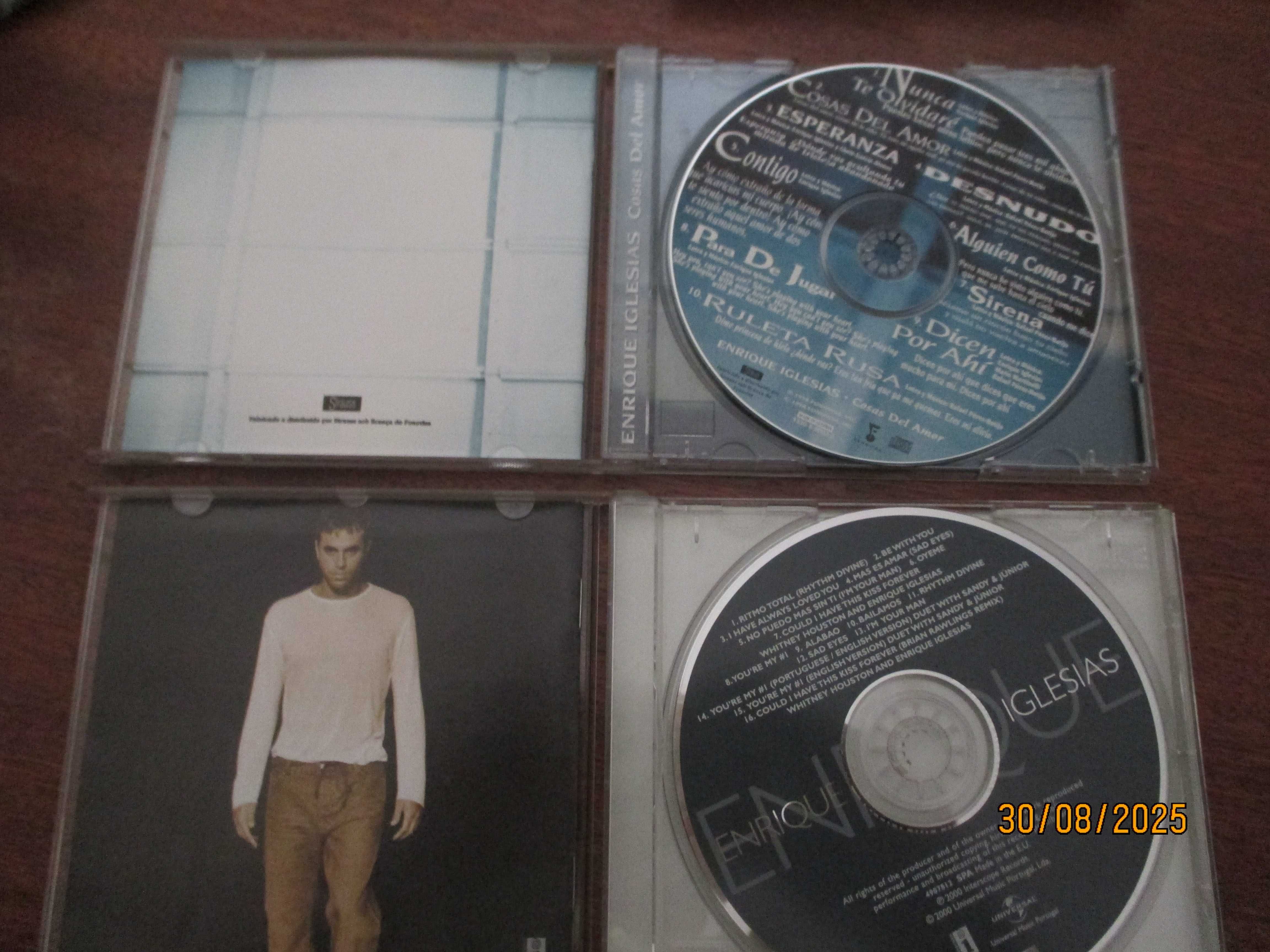 4 cd's - E. Iglesias, P. Alboran e Los del Rio