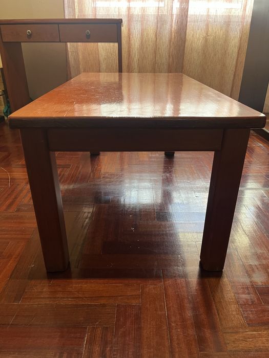Mesa de centro madeira maciça