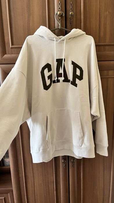 Худі GAP у білому кольорі (оригінал) чоловіча, розмір - XXL