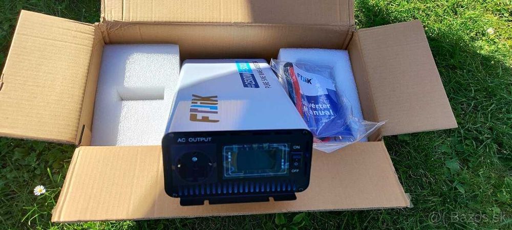 Мощный инвертор 5000 Вт FDIK 12V→220V с чистой синусоидой Гарантия