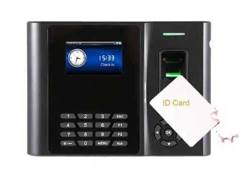 Relógio Controle de Ponto Biometria - Impressão Digital e Cartão RFID.