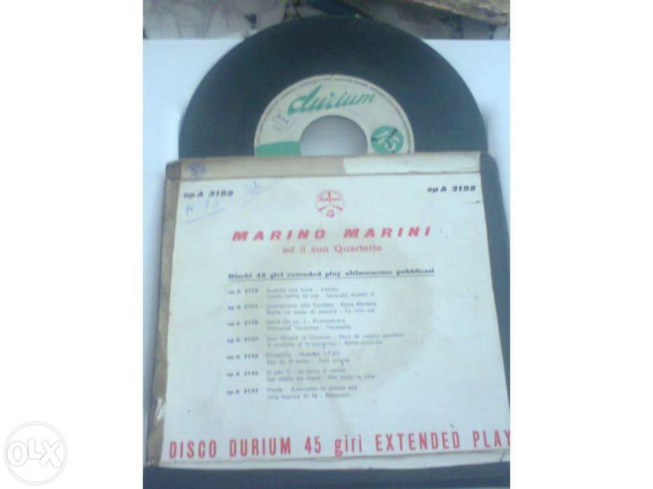 Disco de vinil Marino Marini e seu quarteto