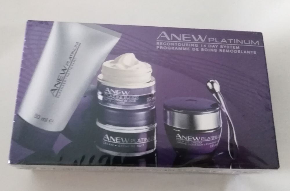 DA MÃE - Cremes Anew Platinum da Avon - Kit 14 dias
