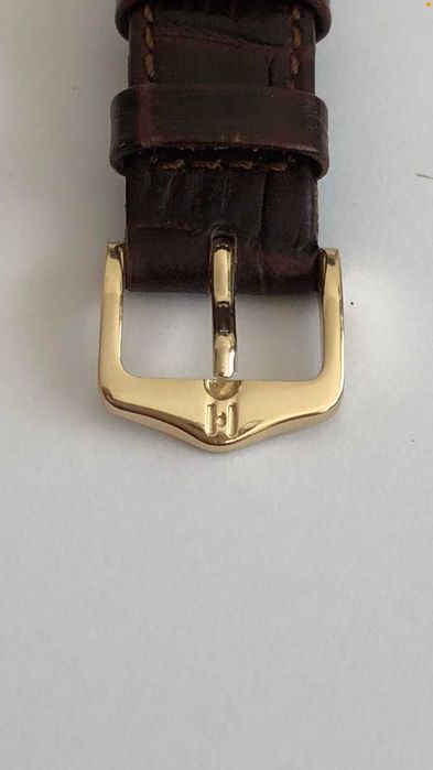 Omega Geneve Tank, nakręcany pozłacany  zegarek męski lub unisex - LUX