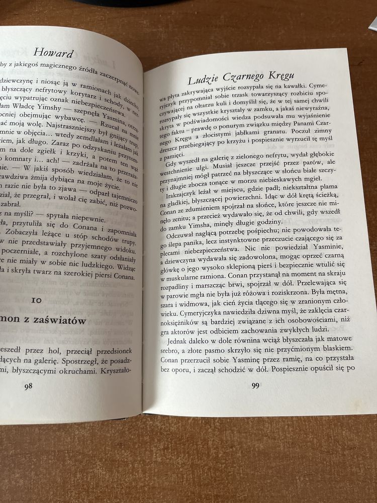 Conan Ryzykant Robert E. Howard tom 5