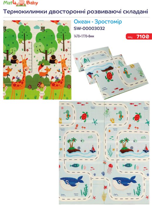 Ліквідація складу+подарунок ‼️Дитячий термокилим, детский термоковрик