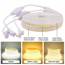 Taśma Led Dioda COB 288 230V IP67 na metry