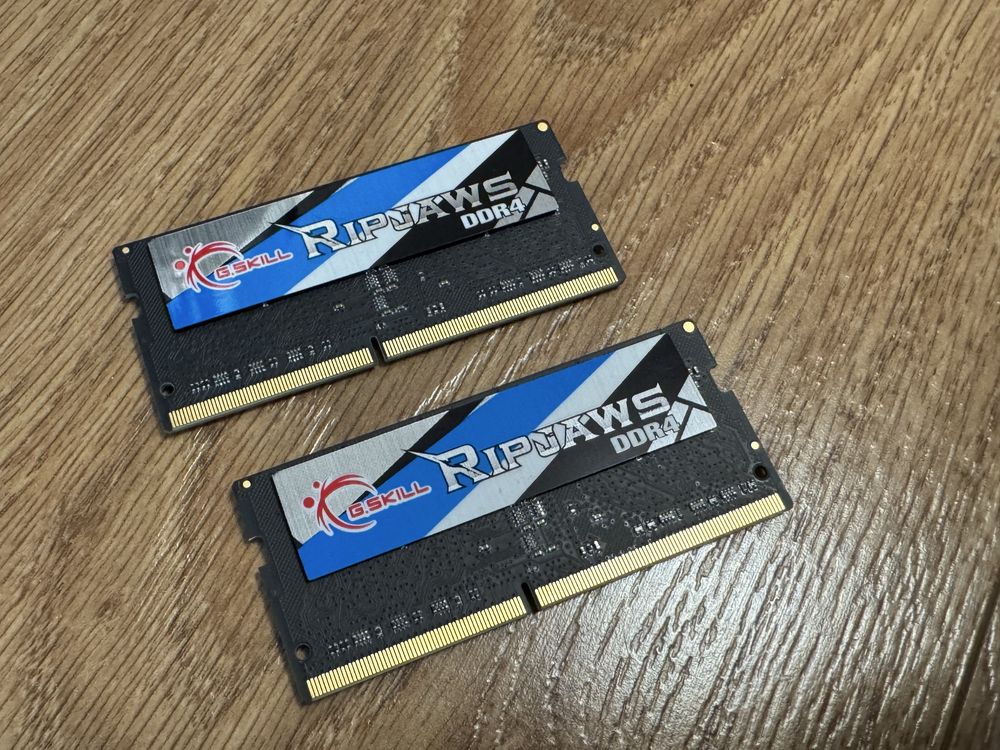 16Gb Ram (2x8) DDR4 2400 CL16 SO-DIMM gSkill