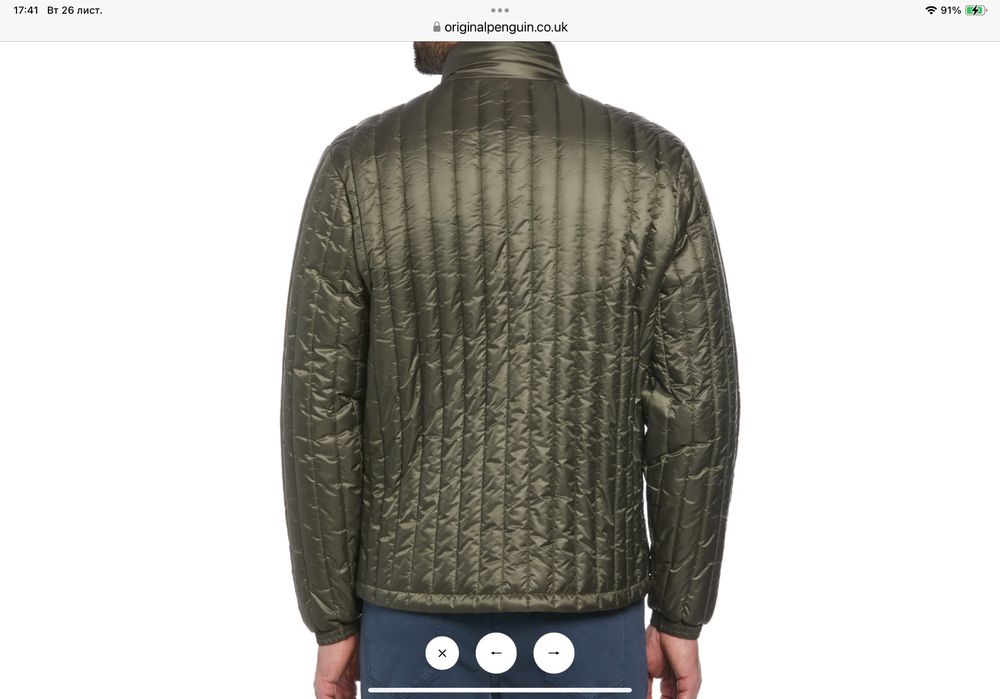 Куртка чоловіча Original Penguin ХХL