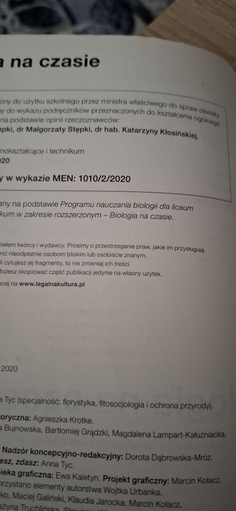 Biologia na czasie 2