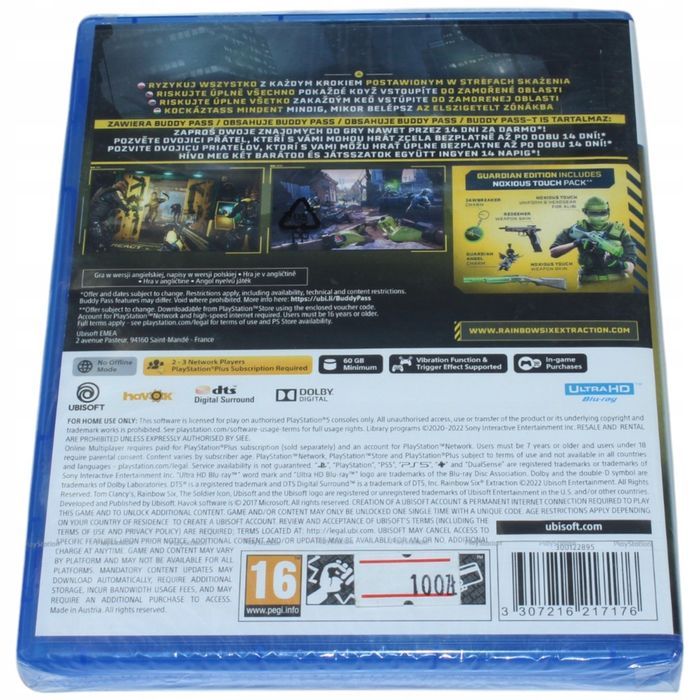 Tom Clancy's Rainbow Six Extraction PlayStation 5 PS5