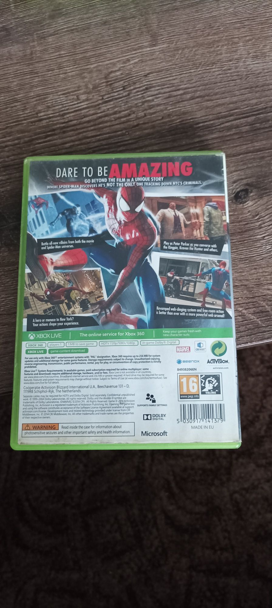 Spiderman 2 Xbox 360
