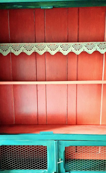 stary kredens po renowacji-unikat