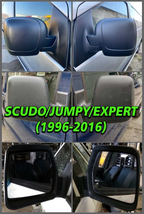 Дзеркало Зеркало боковое Електро Механіка Скудо Джампи Експерт 96+