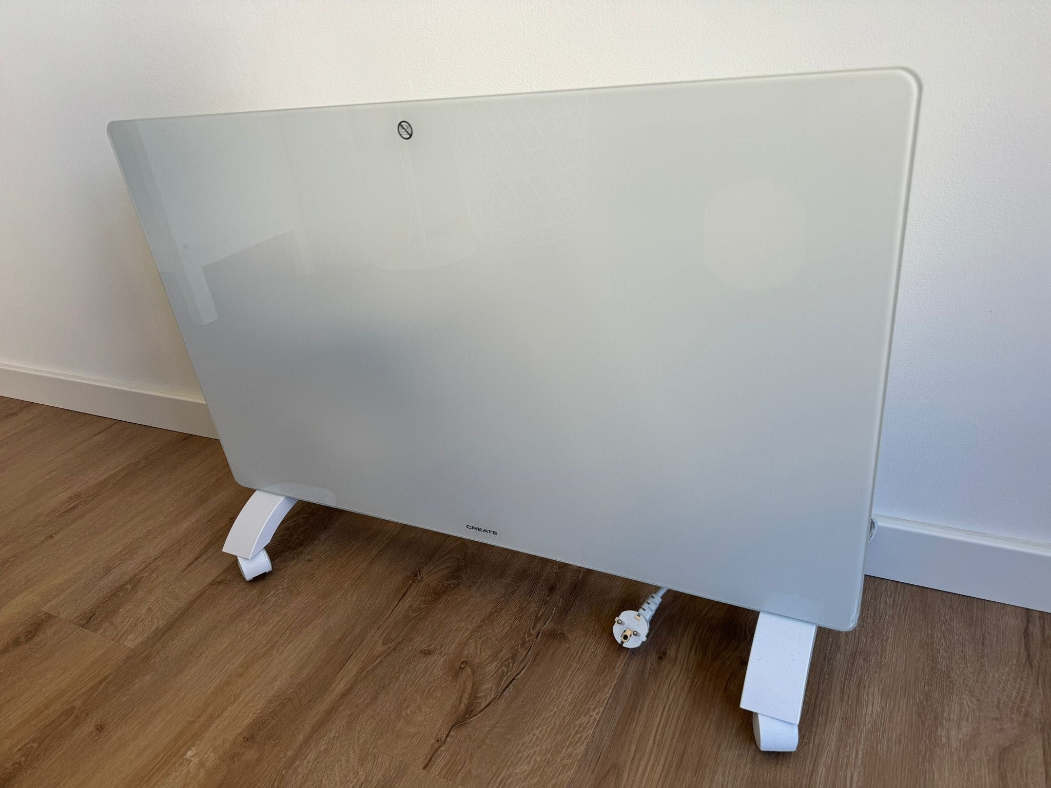Aquecedor Convector Elétrico de Vidro com Wifi