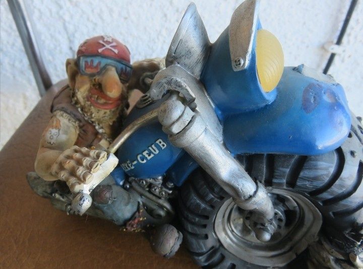 Boneco Motard boneco