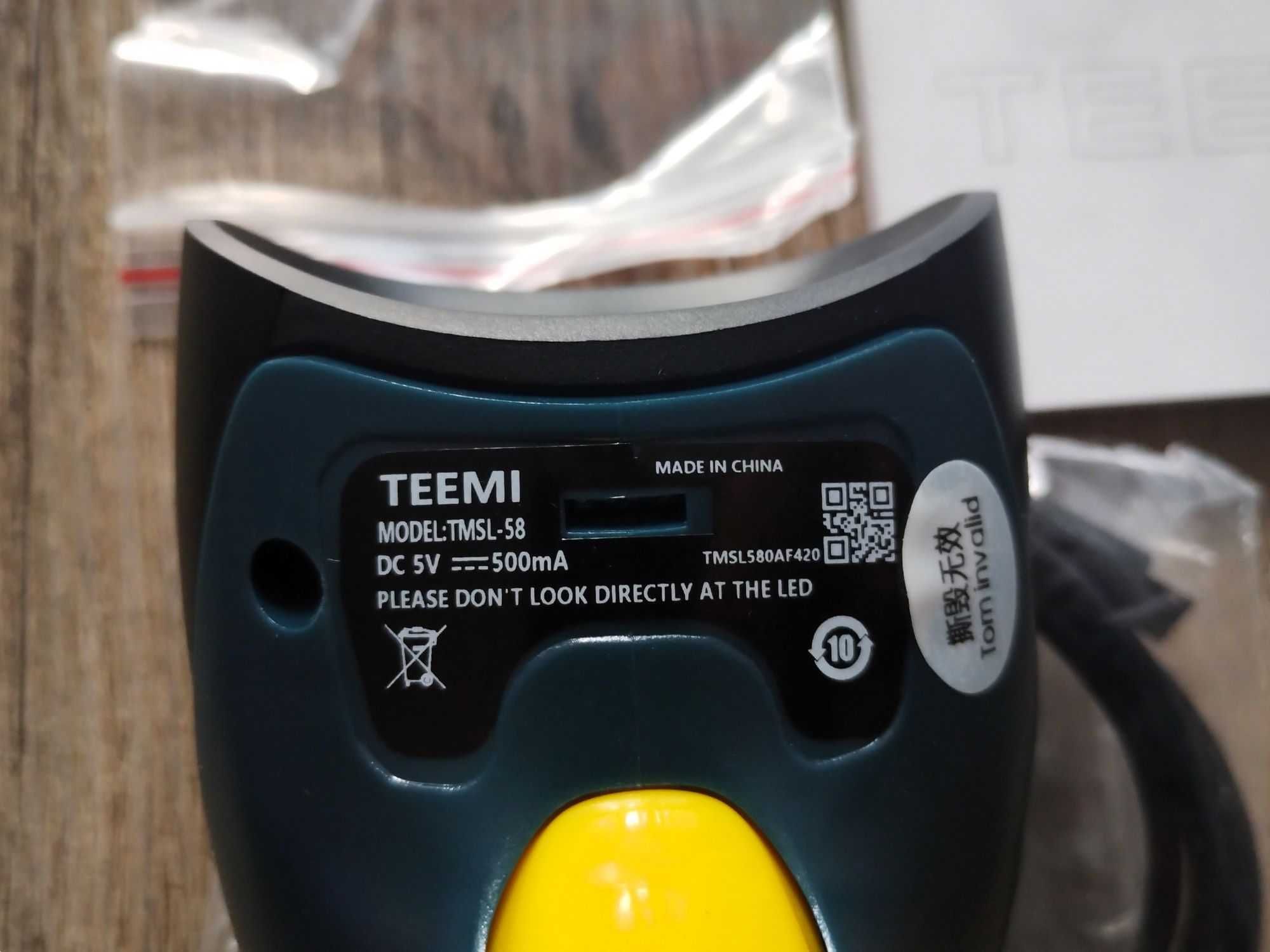 TEEMI TMSL-58 Bezprzewodowy Skaner kodów kreskowych Bluetooth 2.4G
