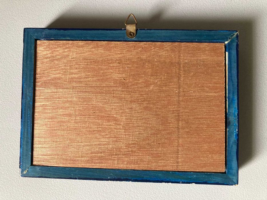 Quadro com Nós de Marinheiro (~16.5 x 12cm)