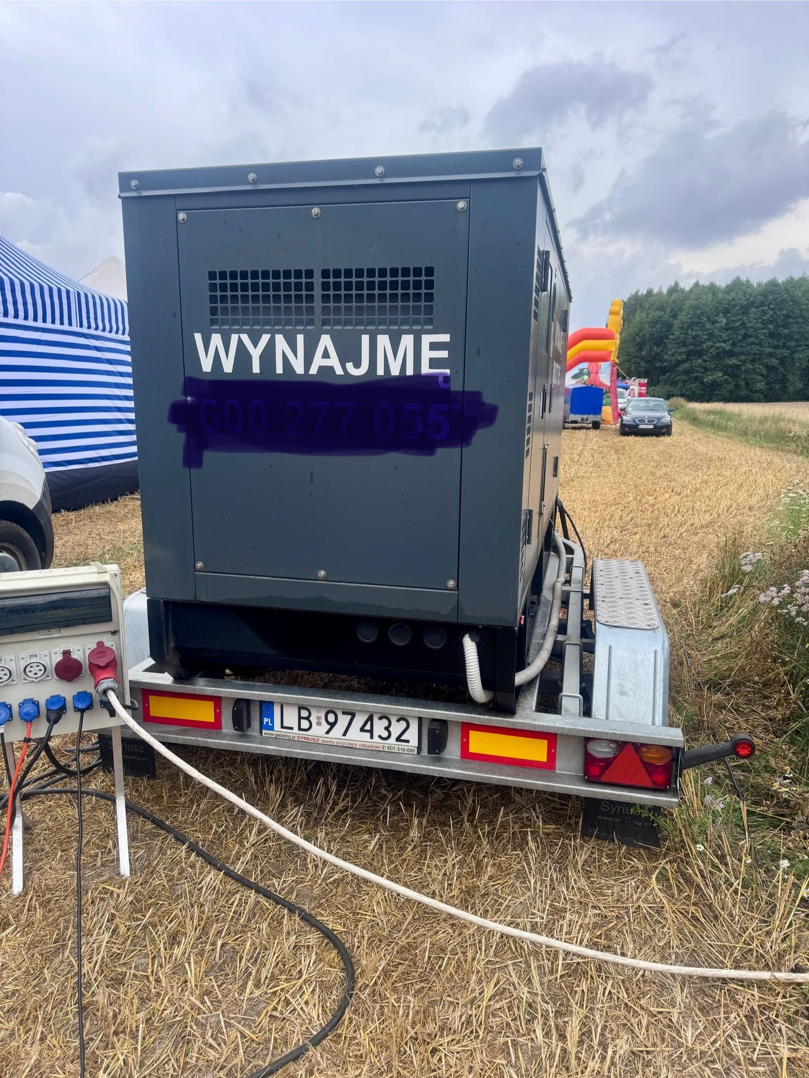 Wynajmę agregat prądotwórczy 80 kW